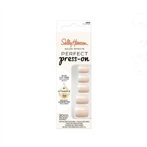 Sally Hansen Perfect Press On Nail Kit - Short, Square French Manicure
